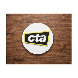 Chicago Transit Authority CTA Sign Illinois Rail Railway Metra Train Amtrak